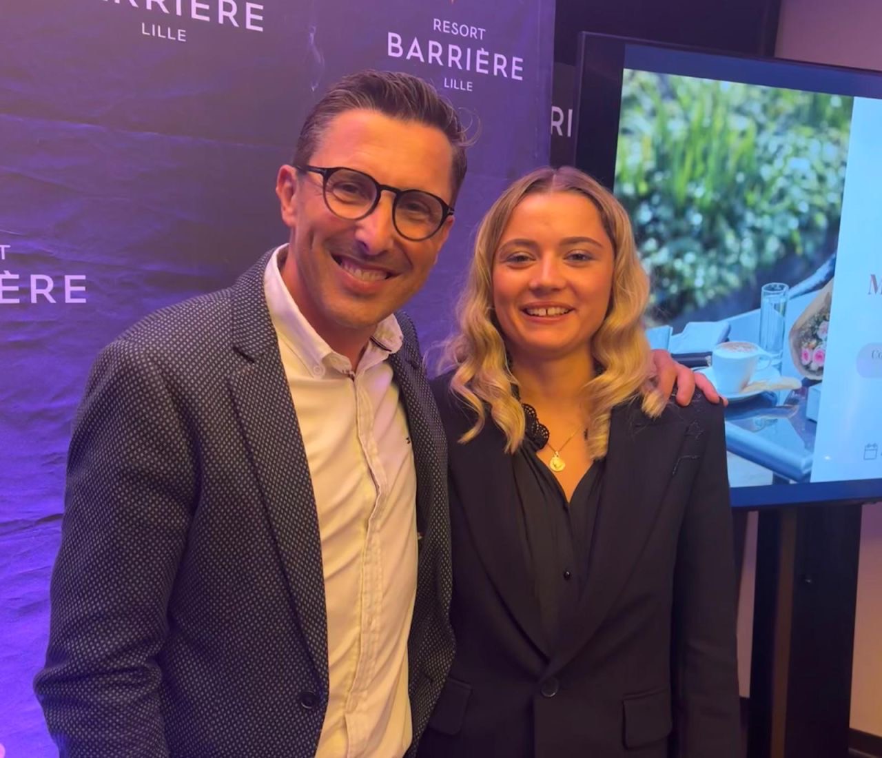 José Freitas au Resort Barrière Lille lors de la conférence « Ma rentrée bien-être »