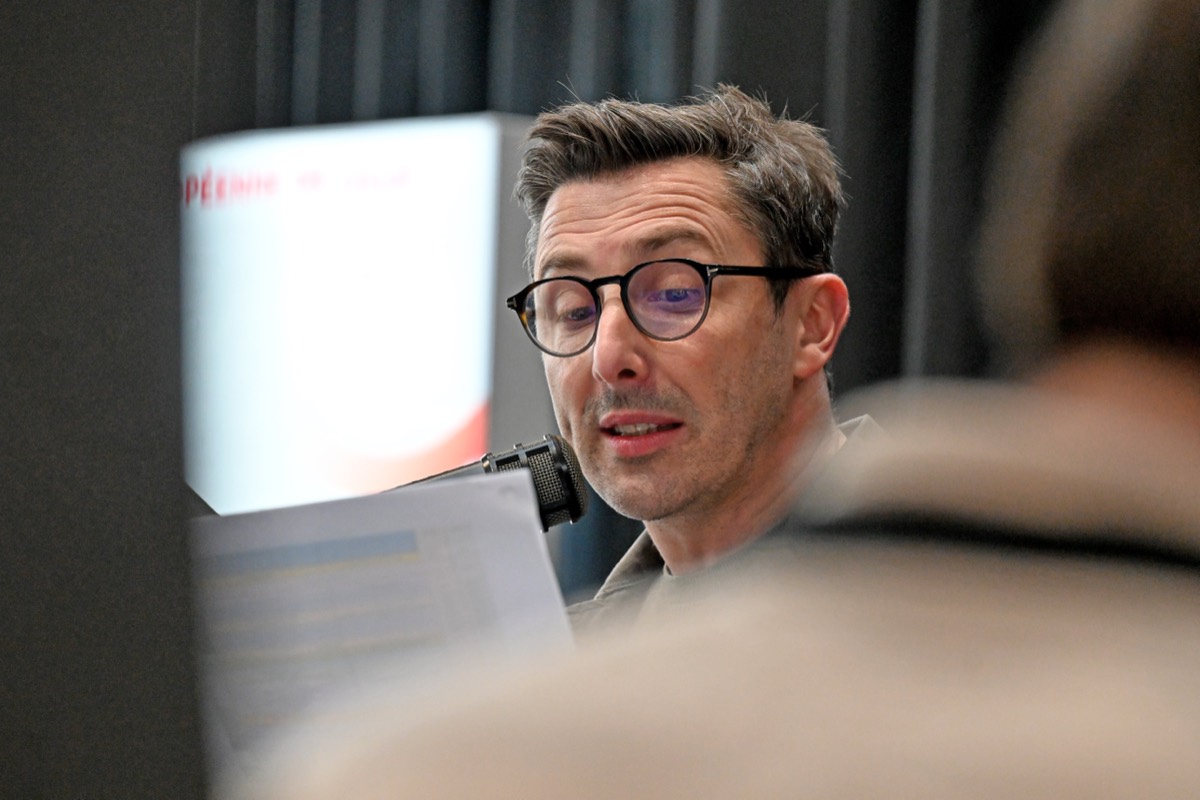 José Freitas en pleine émission