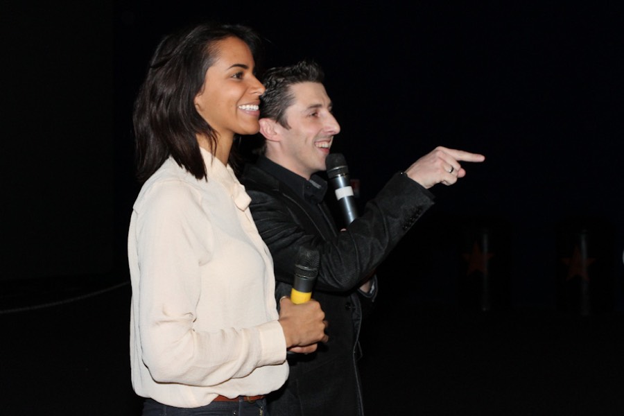 M. Pokora et Shy'm, avec José Freitas