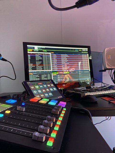 Le poste de diffusion de la radio de Noël